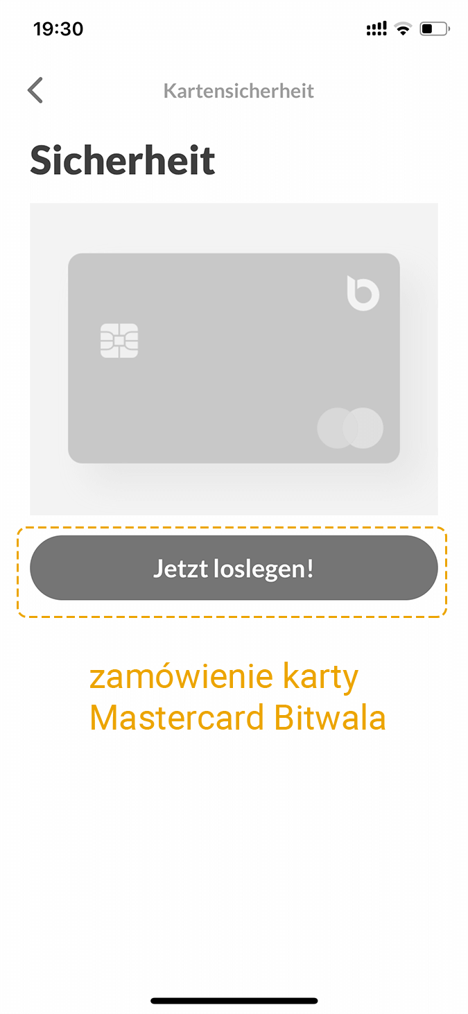 Karta Bitwala Mastercard Karta Bitwala Mastercard