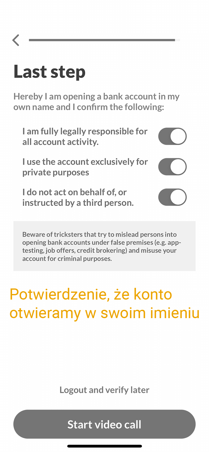 Proces otwarcia konta w Bitwala Proces otwarcia konta w Bitwala