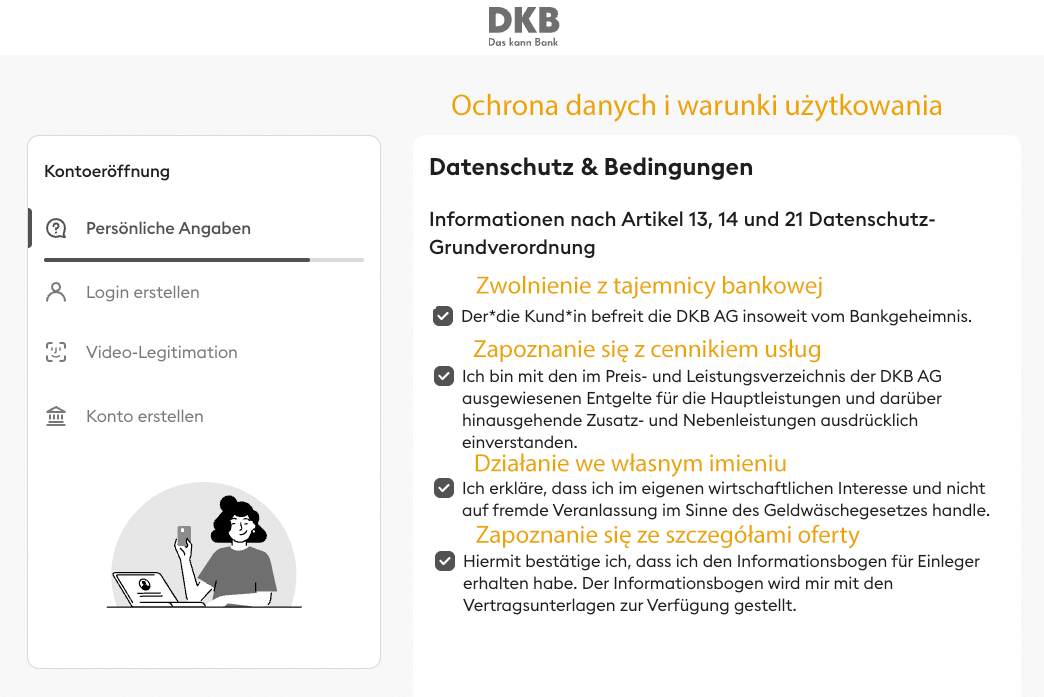 DKB dla Polaków online DKB dla Polaków przez internet